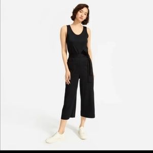 Everlane the Luxe Cotton Jumpsuit XXS